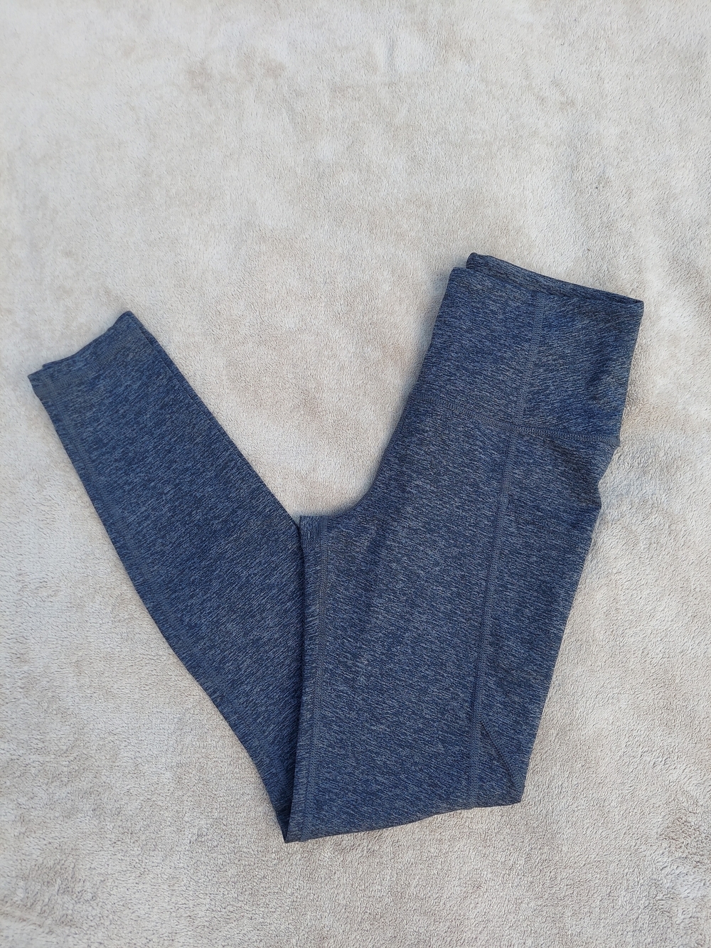 Quince Heather Navy Ultra Soft High Rise Pocket Leggings Womens Size Small NWOT